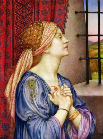 De Gevangene, 1907-08 door Evelyn De Morgan