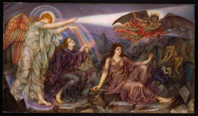 De Zoeklicht door Evelyn De Morgan