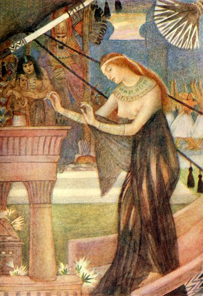 Het vertrek van Iris uit Byblos, 1915 door Evelyn Paul