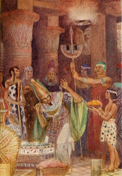 De schatkamer van Rhampsinites, 1915 door Evelyn Paul