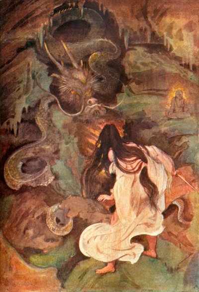 Tokoyo en de zeeslang, 1912 door Evelyn Paul