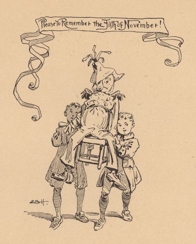 Gedenk de vijfde van november door Evelyn Stuart Hardy