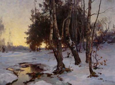 Winterlandschap door Even Ulving