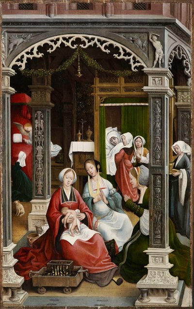 Scène uit het leven van Sint Rochus door Everaert Orley