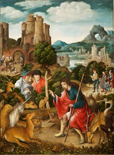 Scène uit het leven van Sint Rochus door Everaert Orley