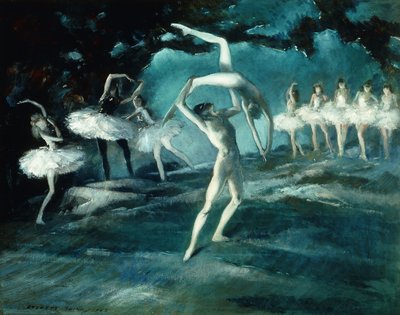 Het Ballet door Everett Shinn