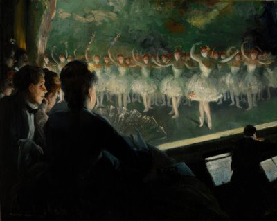 Het witte ballet door Everett Shinn