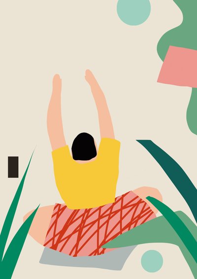 Yoga door Ewelina Skowronska