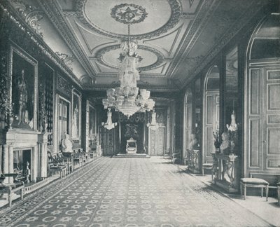 De troonzaal, Windsor Castle, ca. 1899, 1901 door Eyre and Spottiswoode