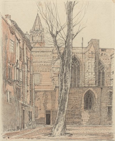 Klooster St. Pierre, Avignon door F.L. Griggs