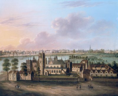 Lambeth Palace, ca. 1685 door FW Smith