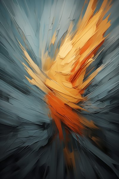 Abstracte ultieme kunst door F. Abderrahim