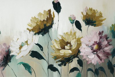 Bloemenboeket van ranonkels door F. Abderrahim