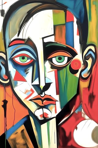 Triest portret door F. Abderrahim