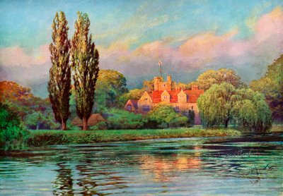 Bisham Abbey, Berkshire, 1924-1926 door F. C. Varley