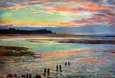 De monding van de rivier Doon, Schotland, 1924-1926 door F. C. Varley