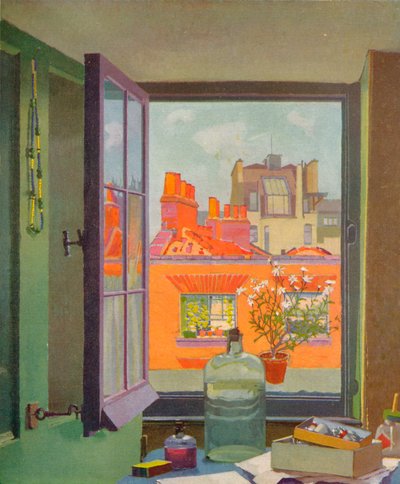 Een Raam in Warren Street, c1922 door F. Gregory Brown