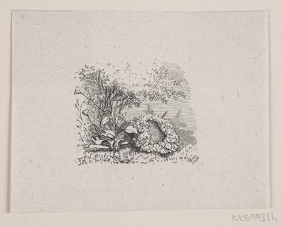 Illustratie bij "De laatste uren", gedicht van H. J. Greensteen door F. Hendriksen