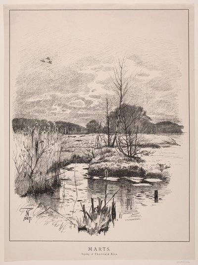 "Maart" door F. Hendriksen