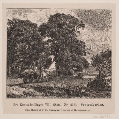 Septemberdag door F. Hendriksen