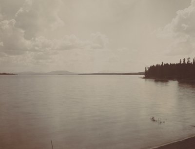Yellowstone-meer door F. Jay Haynes