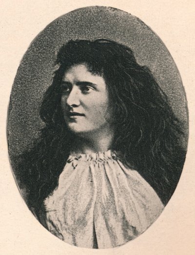 Fanny Moody door F. Jenkins Heliog