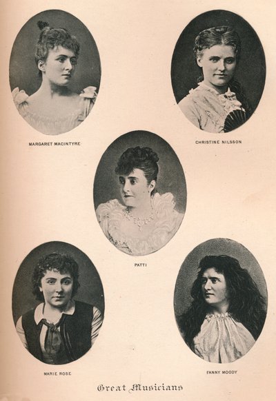 Grote Muzikanten - Plaat XII, ca. 1890, 1895 door F. Jenkins Heliog