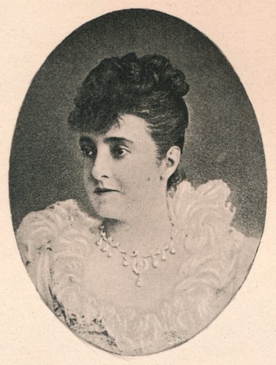 Patti, ca. 1890, 1895 door F. Jenkins Heliog