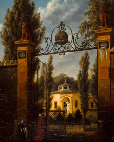 De Bains St. Jacques, Rue des Feuillantines door F. Lettie