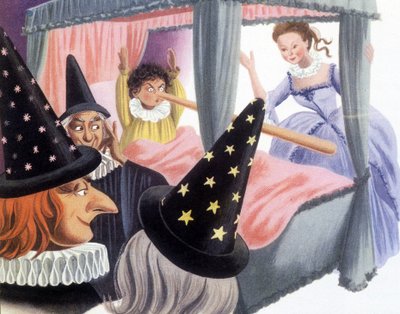 Pinocchio en zijn groeiende neus - in 