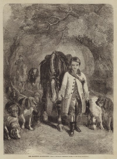 Hare Majesteits Jachthonden door F. Tayler