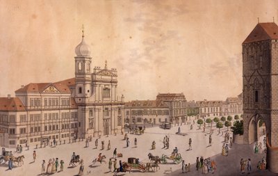 Hybernplein, Praag door F. and Heger, P. Heger