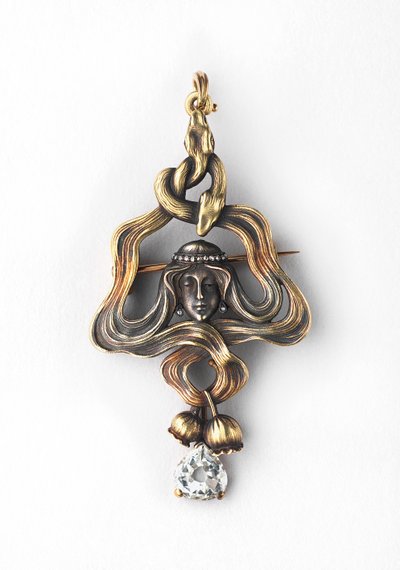Hanger-Broche, Tussen 1899 en 1908 door Factory Fabergé Russian Master