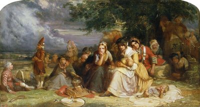Na de Slag bij Prestonpans, 21 sept 1745, 1849 door Fanny McIan