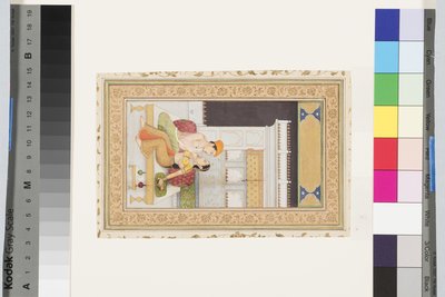 Dipak Raga, c.1750 door Faqir ullah Faqir ullah