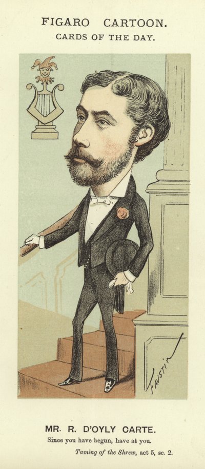 Karikatuur van Richard D