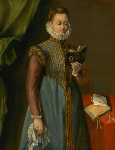 Quintilia Fischieri, waarschijnlijk ca. 1600 door Federico Barocci
