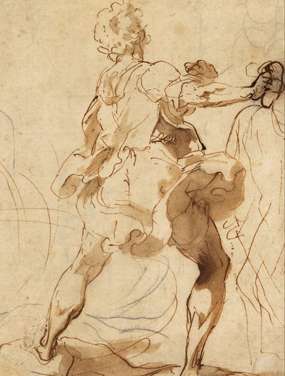 Stenenwerper voor het martelaarschap van St Vitalis door Federico Barocci