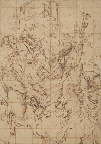 De graflegging van Christus door Federico Barocci