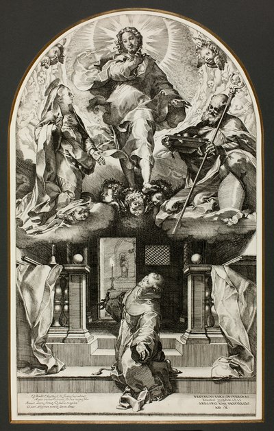De visie van Sint Franciscus door Federico Barocci