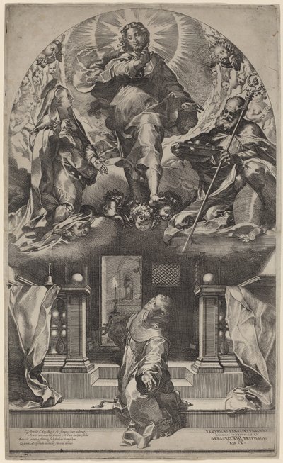 Visioen van Sint Franciscus door Federico Barocci