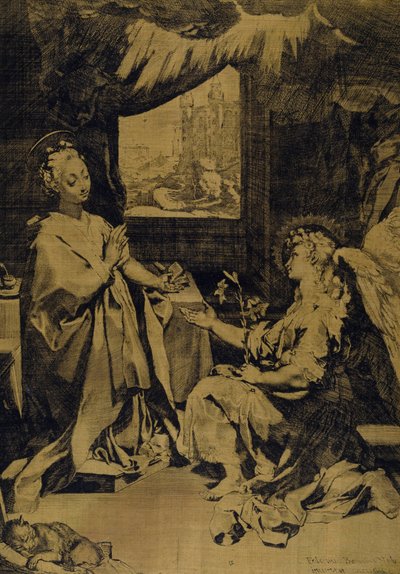 De Aankondiging door Federico Fiori Barocci or Baroccio