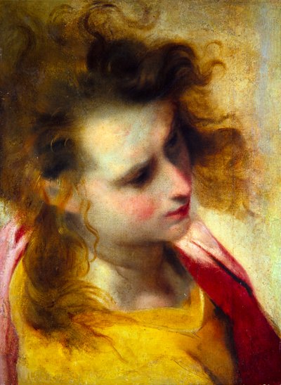 De kruisafneming: Schets voor het altaarstuk in Urbino van St. Jan door Federico Fiori Barocci or Baroccio