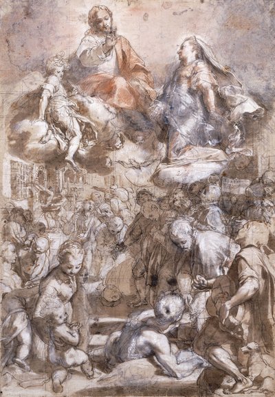 De Madonna del Popolo door Federico Fiori Barocci or Baroccio