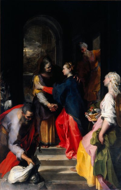 De Visitatie door Federico Fiori Barocci or Baroccio