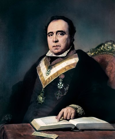 Portret van Don Bernardo de la Torre Rojas, ca. 1874 door Federico de Madrazo y Kuntz