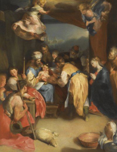 De besnijdenis van Christus door Federigo Barocci