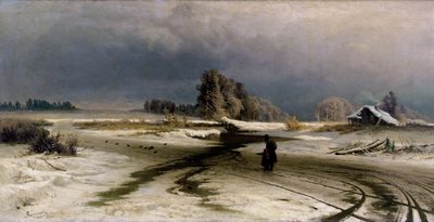 De Dooi, 1871 door Fedor Aleksandrovich Vasiliev