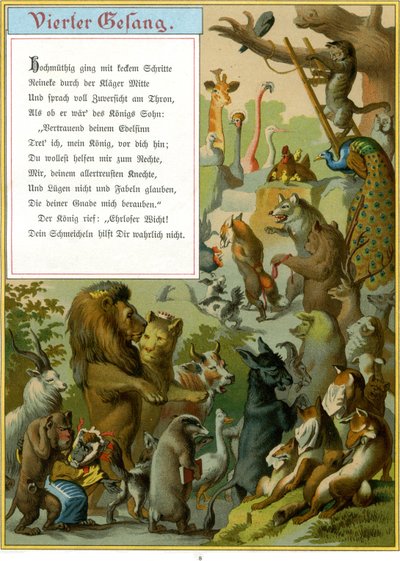Reinaert de Vos door Fedor Alexis Flinzer