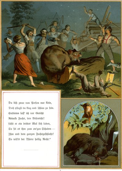 Reinaert de Vos door Fedor Alexis Flinzer